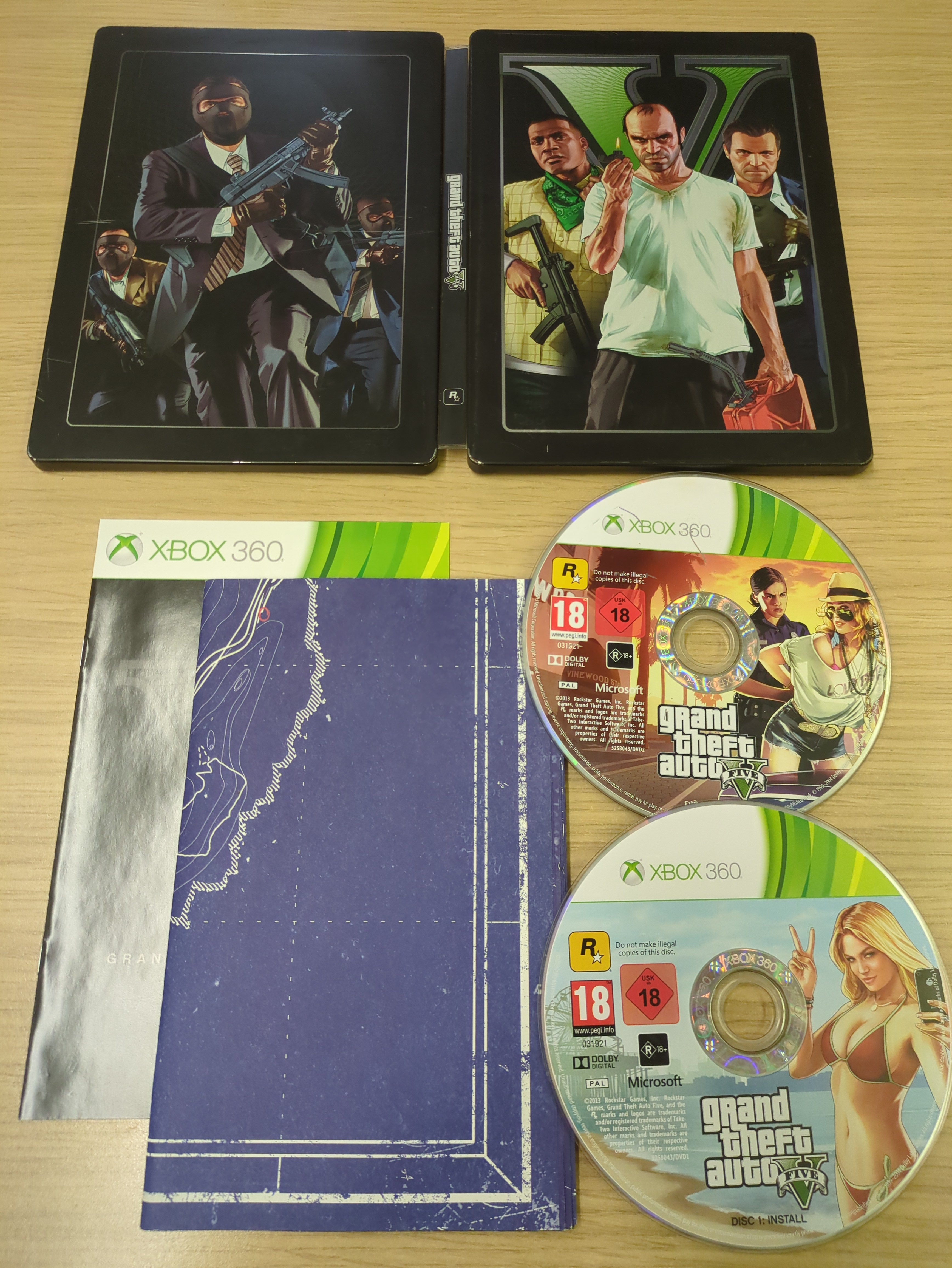 Grand Theft Auto V Special Edition Xbox 360 game Grand Theft Auto V Special Edition Xbox 360 game